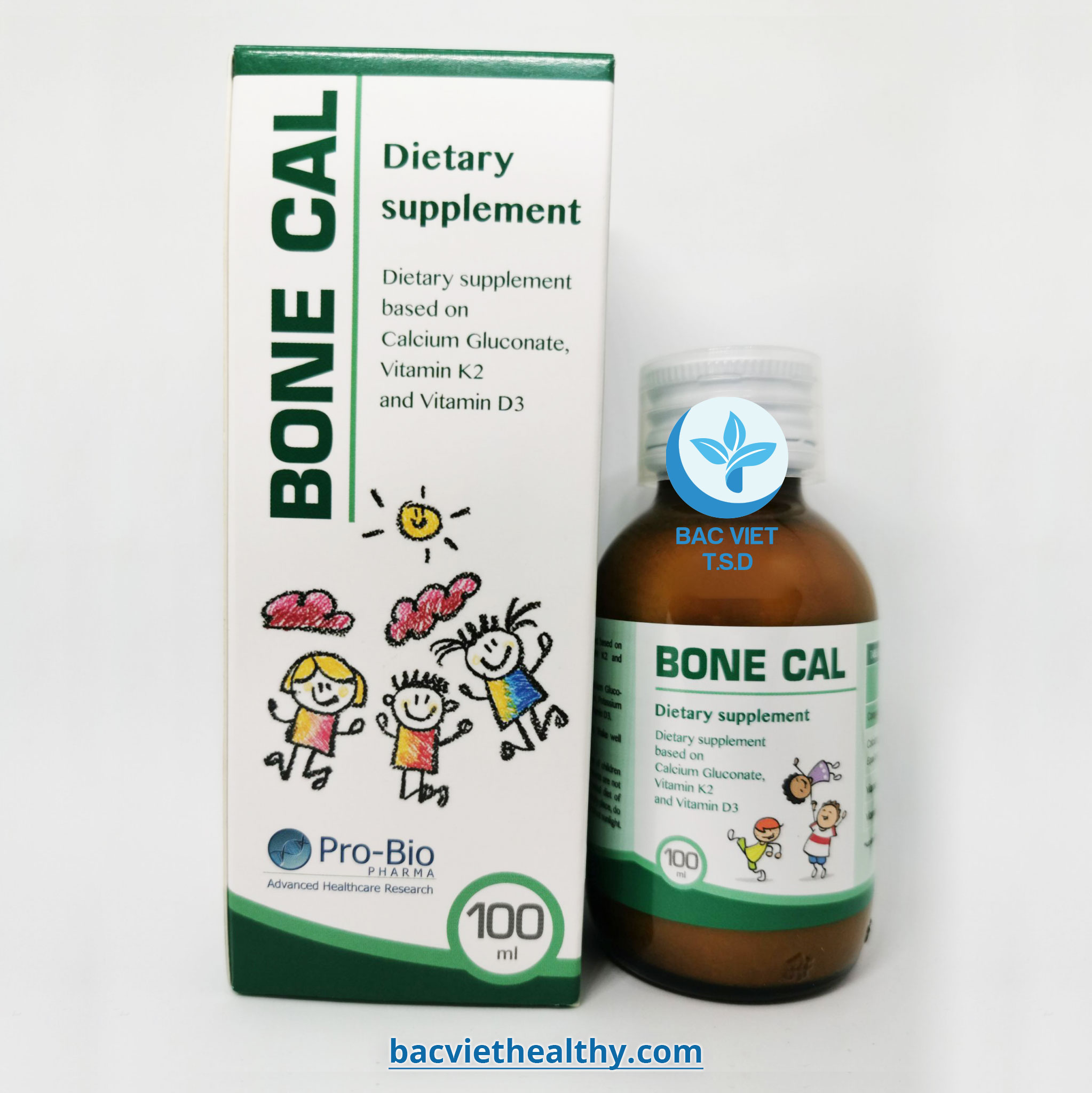 Bone Cal 100ml Hỗ Trợ Phát Triển Chiều Cao Cho Trẻ